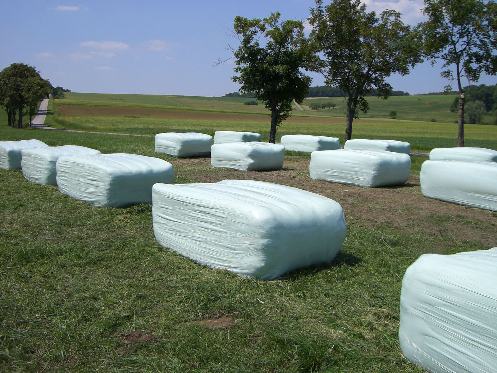 Agricultural stretch film for silage