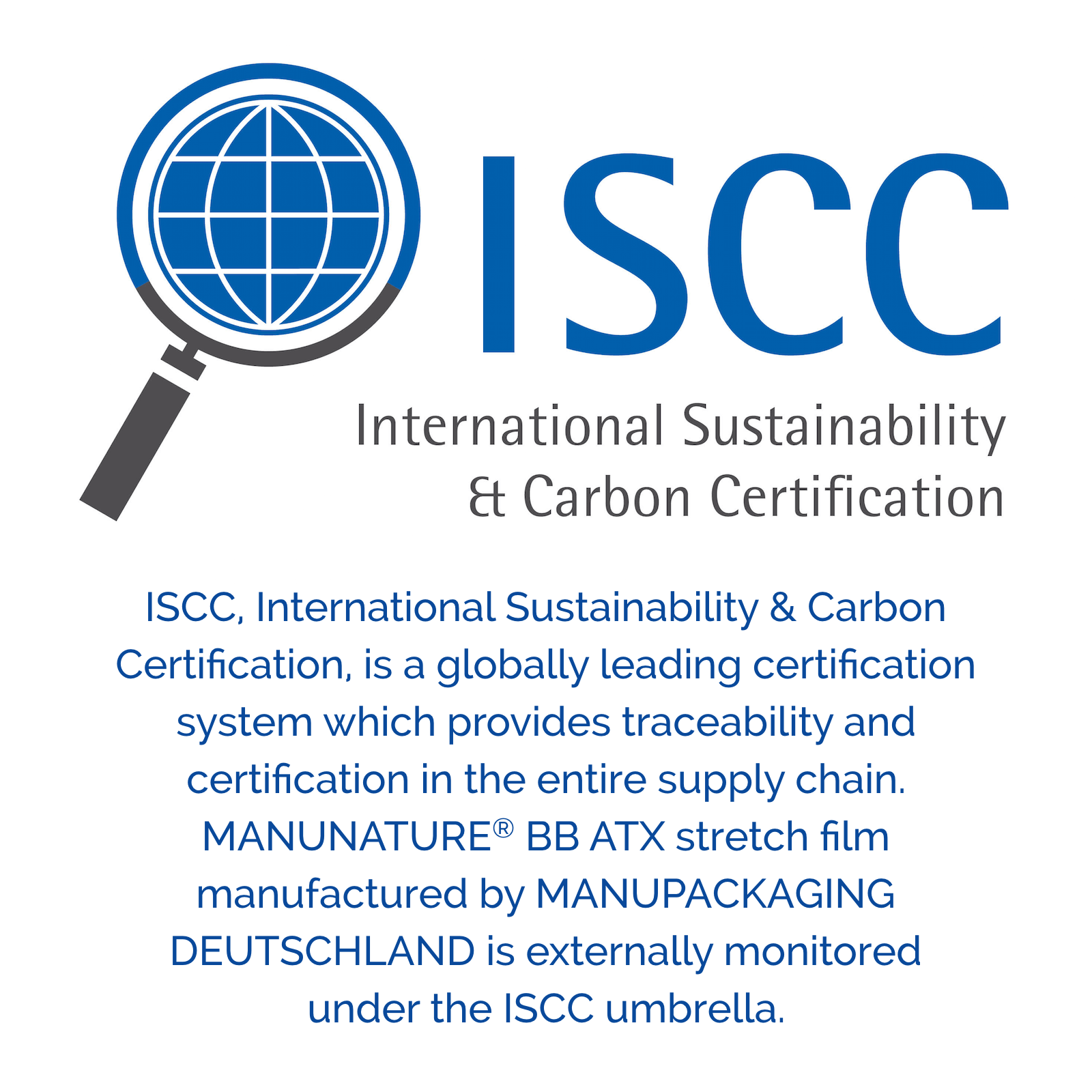 ISCC - International Sustainability & Carbon Certification