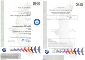 ISCC PLUS 2022 certificate Manupackaging Manunature BB
